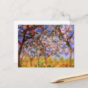 Monet - Giverny in Springtime Postcard