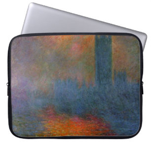 Monet - Houses of Parliament Laptop Sleeve