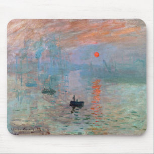 Monet , “ Impression, Sunrise ” Mouse Mat