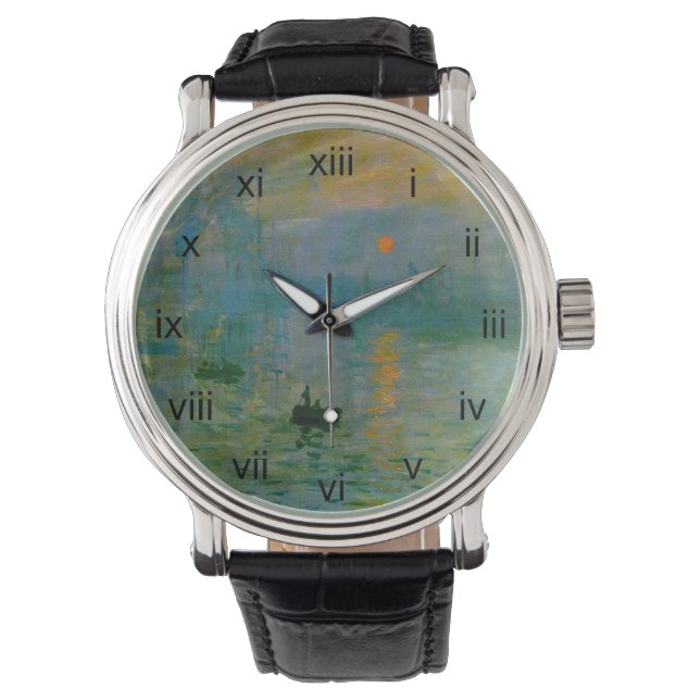 Monet Impression Sunrise Watch (Front)