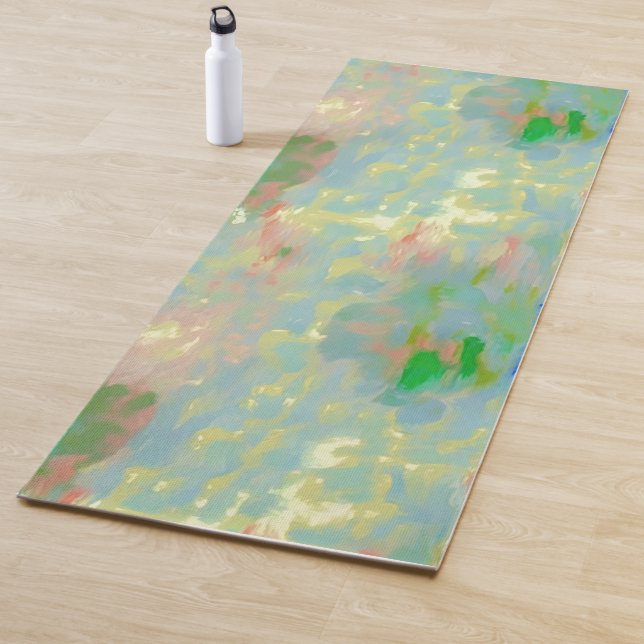 Monet Impressionist Style Painting   Yoga Mat (In Situ)
