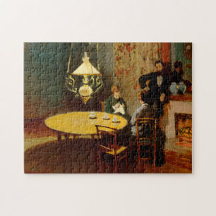 Monet Interior After Dinner Fine Art Jigsaw Puzzle