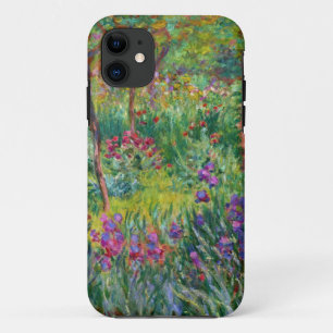 Monet Iris Garden at Giverny iPhone Case
