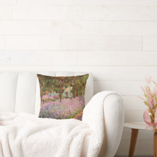 Monet - Irises in Monet's Garden Cushion