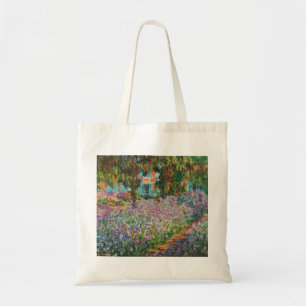 Monet Irises Tote Bag