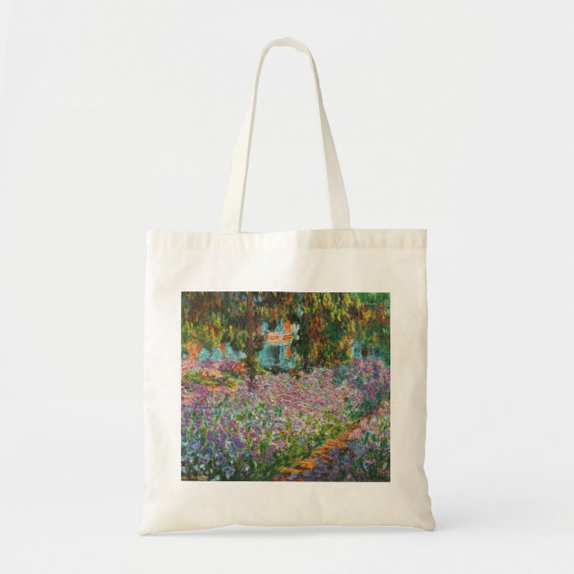 Monet Irises Tote Bag (Front)