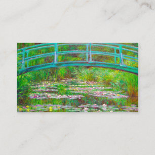 Monet Japanese Bridge and Water Lilies Enclosure Card