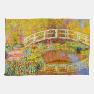 Monet Japanese Bridge Kitchen Towel