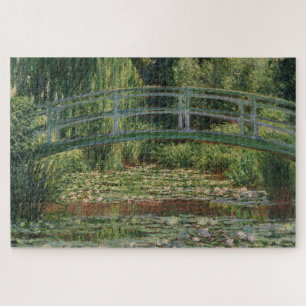 Monet Japanese Footbridge and the Water Lily Pool Jigsaw Puzzle