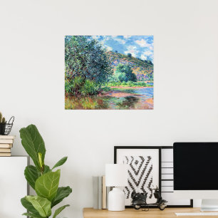 Monet - Landscape at Port-Villez, Poster
