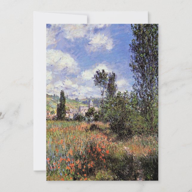 Monet - Lane in the Poppy Field (Front)