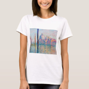 Monet Le Grand Canal Impressionist People Famous T-Shirt