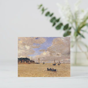 Monet - Lighthouse at the Hospice Postcard