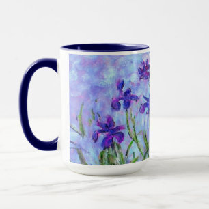 Monet Lilac Irises Mug