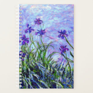 Monet Lilac Irises Planner