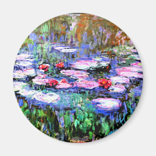 Monet - Los Nenufares (waterlilies) Magnet