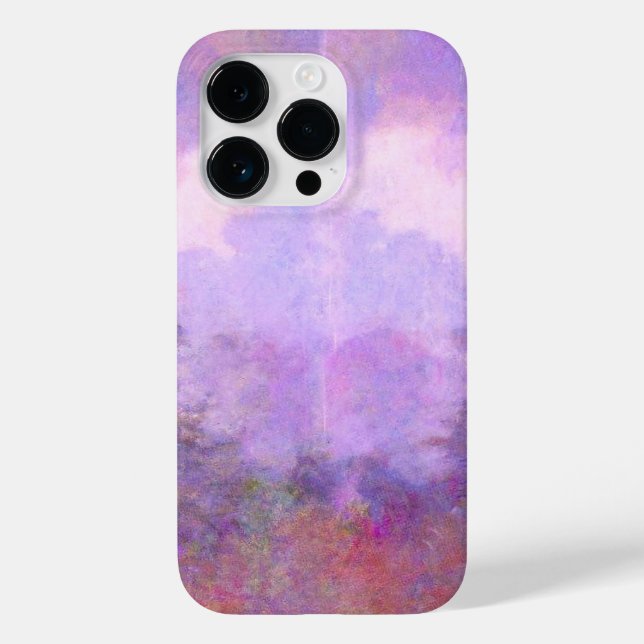 Monet - Misty Morning on the Seine Case-Mate iPhone Case (Back)