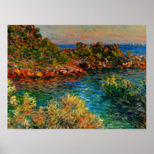 Monet - Near Monte Carlo Poster