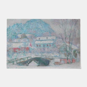 Monet - Norway, Sandviken Village in the Snow Doormat