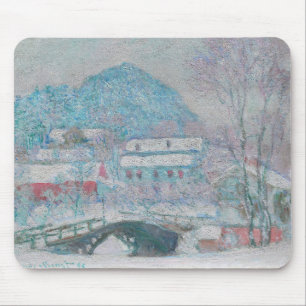 Monet - Norway, Sandviken Village in the Snow Mouse Mat