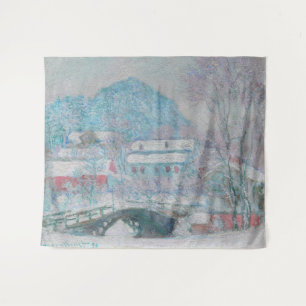 Monet - Norway, Sandviken Village in the Snow Tapestry