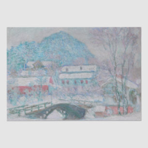 Monet - Norway, Sandviken Village in the Snow Tissue Paper