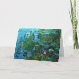 MONET Nympheas: 1915 Greeting Card