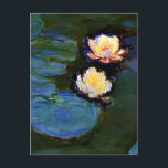 Monet - Nympheas, Water Lilies, Postcard<br><div class="desc">Claude Monet's famous painting,  Nympheas-Water Lilies.</div>