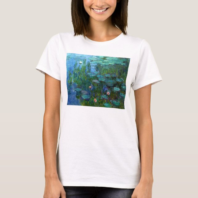 Monet Nympheas Water Lilies T-shirt (Front)