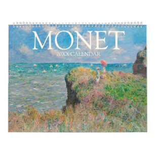Monet Paintings Collection 2024 Calendar