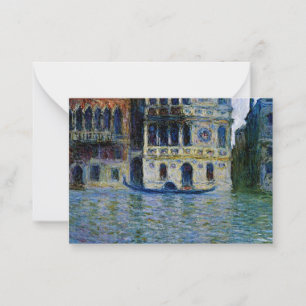 Monet - Palazzo Dario Card