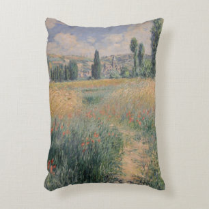 Monet Path on the Island of Saint Martin, Vétheuil Decorative Cushion