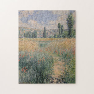 Monet Path on the Island of Saint Martin, Vétheuil Jigsaw Puzzle