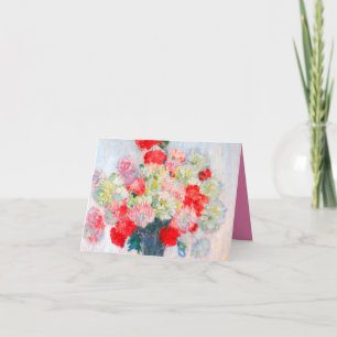 Monet Peonies Invitation