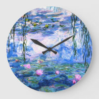 Monet Pink Water Lilies