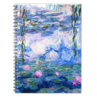 Monet Pink Water Lilies