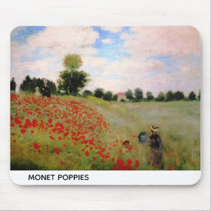 Monet Poppies Mouse Mat