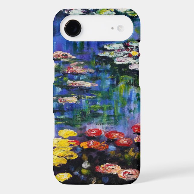 Monet Purple Water Lilies iPhone 6 case (Back)