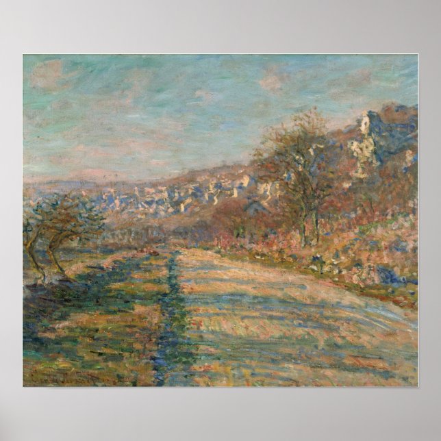 Monet - Road Of La Roche Guyon Poster (Front)