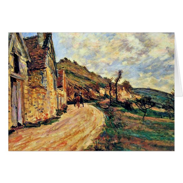 Monet - Rocks at Falaise near Giverny (Front Horizontal)