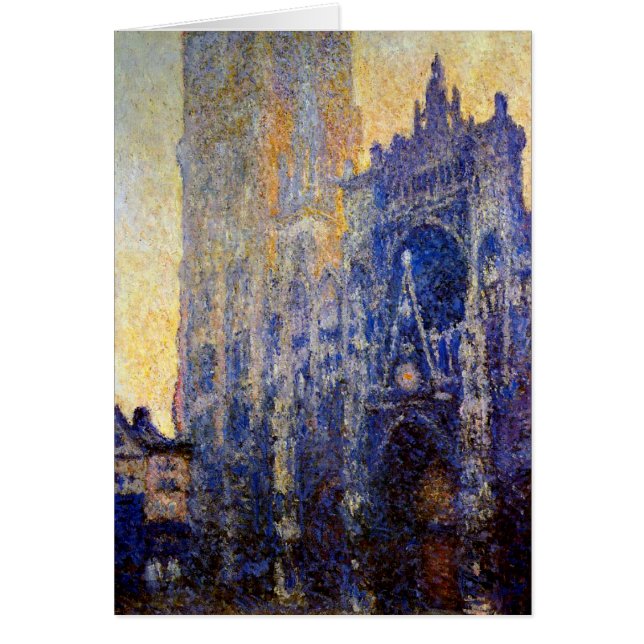 Monet - Rouen Cathedral, Morning Effect (Front)