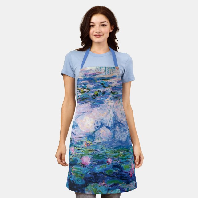 Monet’s Water Lilies  Apron (Worn)