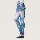 Monet’s Water Lilies Leggings<br><div class="desc">Monet’s Water Lilies.
Please visit my store for more interesting design and more colour choice.
=> zazzle.com/iwheels*</div>