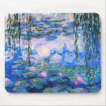 Monet’s Water Lilies Mouse Mat<br><div class="desc">Monet’s Water Lilies. Please visit my store for more interesting design and more colour choice. =>     zazzle.com/iwheels*</div>