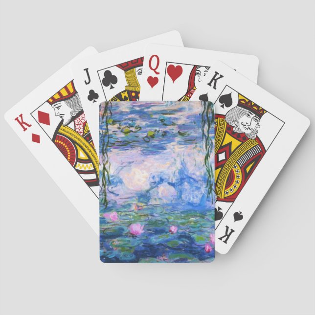 Monet’s Water Lilies Playing Cards (Back)