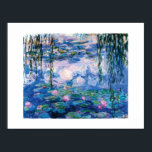 Monet’s Water Lilies Poster<br><div class="desc">Monet’s Water Lilies.  
Please visit my store for more interesting design and more colour choice => zazzle.com/iwheels*</div>