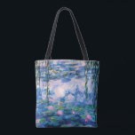 Monet’s Water Lilies Tote Bag<br><div class="desc">Monet’s Water Lilies.  
Please visit my store for more interesting design and more colour choice => zazzle.com/iwheels*</div>