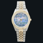 Monet’s Water Lilies Watch<br><div class="desc">Please visit my store for more interesting design and more colour choice. => zazzle.com/iwheels*</div>