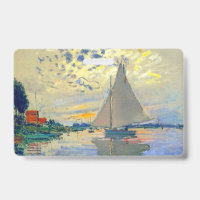 Monet Sailboat at Le Petit-Gennevilliers