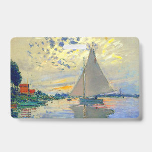 Monet Sailboat at Le Petit-Gennevilliers ID Badge
